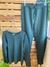 Conjunto moletom verde