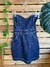 Vestido Denim Sem Alça