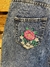 Calça Jeans Bordada - loja online