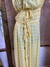 Vestido longo memorias amarelo - loja online