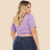 Cropped com Amarração Transpassada Plus Size Basic - comprar online