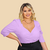 Cropped com Decote Franzido Plus Size