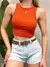 Cropped em Ribana Cavado Lais Ref. 1550 - CentralDropOFC