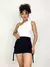 Short Saia em Neoprene Cargo Rebeca Ref. 1053