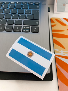 Bandera de Argentina en internet