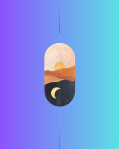 Abstract day & night