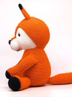 Amigurumi Raposa - Combina com linha com barbante
