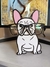 Soporte para lentes en forma de perro Bulldog Francés - Roma 3D