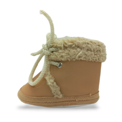 Botita c/ corderito NC - Beige/Rosa - comprar online