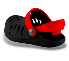 Gomón Meek Negro/Rojo - comprar online