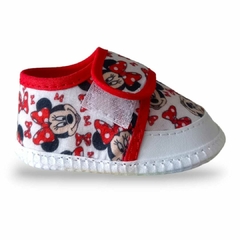 Zapatilla bebé NC - Estampado Minnie c/Abrojo