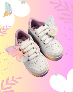 Zapatilla Blue Duck c/ aplique ala de mariposa para niña - tienda online
