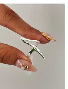 ANILLO ACERO DORADO