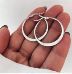 ( B063 ) Aros Argolla Plana 1