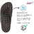 Chinelo de Couro Masculino Pegada com Amortecedor Original 131221 - Atopé Calçados