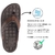 Chinelo de Couro Masculino Pegada com Amortecedor Original 131221 - comprar online