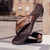 Chinelo de Couro Masculino Pegada com Amortecedor Original 131221 - comprar online