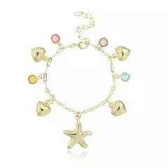 PULSEIRAS COM PINGENTES