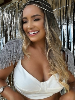 OMBREIRAS FRANJA E PAETÊ - Paty Acessórios