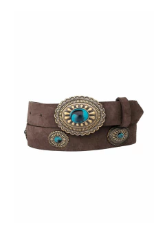 CINTO BOHO CAMURÇA COM PEDRA - comprar online