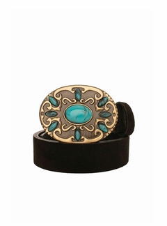 CINTO BOHO CAMURÇA COM PEDRA - comprar online