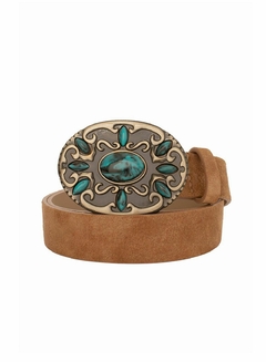 CINTO BOHO CAMURÇA COM PEDRA