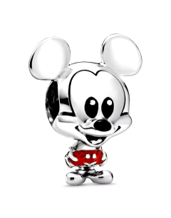 Charm irregular Pandora Mickey Mouse de plata