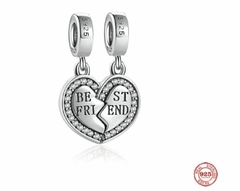 Duo Charms Corazones Mejores Amigos