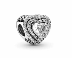 Charm Corazón Diamantes