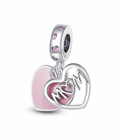 Charm colgante Corazón Mamá