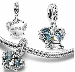 Charm Corazón Mamá Canguro