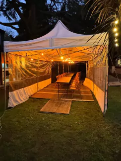 GAZEBOS AUTOARMABLES BLANCOS Y NEGROS en internet