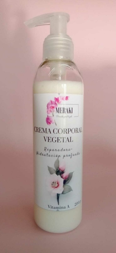 CREMA CORPORAL VEGETAL REPARADORA -HIDRATACIÓN PROFUNDA