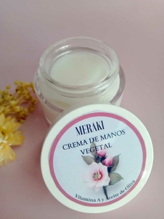 CREMA DE MANOS VITAMINA A Y OLIVA