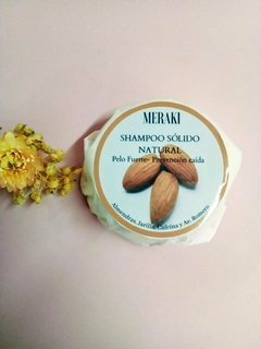 SHAMPOO SÓLIDO NATURAL PELO FUERTE- PREVENCIÓN CAÍDA - comprar online