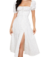 Vestido midi Moda Camponesa - Queenz-Imagem e Estilo