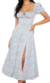 Vestido midi Moda Camponesa na internet
