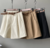 Short Luxo em Linho Cintura alta com cinto