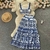 Conjunto FLORA- estampa floral 2 peças Saia e Cropped - comprar online