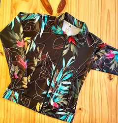 Campera estampada
