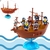 Jogo Se Segura Pirata Jogo Equilibra Pirata Interativo Diversão Garantida. - online store