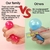 Kit 5 Bolinha Anti Stress TIK TOK Fidget Toy Globble Luminosa Squichy stress Vent Ball Bola de Apertar. - loja online