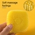 Esponja De Silicone Para Banho Com Dispenser Shampoo Sabonete Escova Crianças Adultos e Pets. na internet