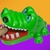 Jogo Crocodilo Morde Dedo Dentista Aperta Dente Desafio Criança Jacaré. - minex