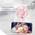 mini Ventilador Elétrico Recarregável Portátil USB De Carregamento.