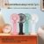 mini Ventilador Elétrico Recarregável Portátil USB De Carregamento.