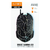 Mouse Gamer 6 Botões 2400DPI LED Com Fio para Jogos.