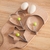 Kit 5 Lindo Anel / Molde Frito De Ovo Em Aço Inoxidável Para Panqueca / Ferramenta De Cozinha Em Formato Aleatória. - online store