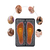 Kit Mini Massageador Elétrico Portátil Recarregável Alívio Dor Muscular Adesivo Massagem Corpo Ombro E massageador de pé - minex