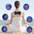 Kit Mini Massageador Elétrico Portátil Recarregável Alívio Dor Muscular Adesivo Massagem Corpo Ombro E massageador de pé - comprar online